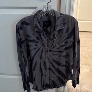 Rails Tie-Dye Button-Up Shirt